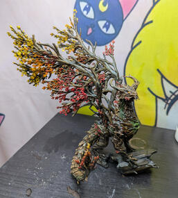 Forest Dragon Dnd Mini (Painting only, purchased resin kit)