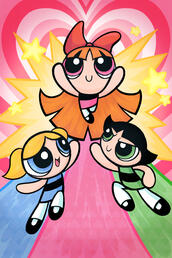 Powerpuff Girls Fanart Print