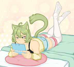 Friend's OC for an art trade