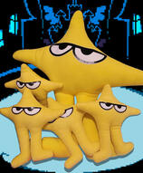 Starwalker Plushies (7in and 19in)