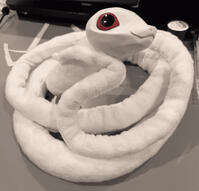 3D printed head and skeleton with plush body