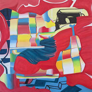 36x36 Abstract Painting