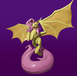 Flutterbat 3D Sculpt