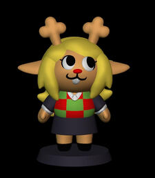 Noelle Holiday Deltarune Fanart